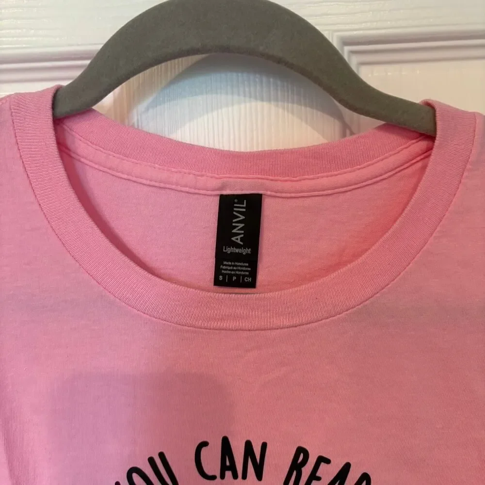 EPCOT Thank the Phoenicians Spaceship Earth Tee Pink Small